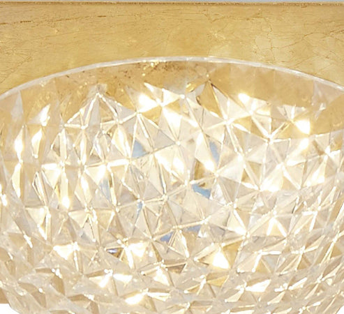 Plafoniera-Contemporanea-Celestia-Acciaio-Oro-Policarbonato-Bianco-Led-6,5-3000K