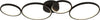 Plafoniera-Contemporanea-Circo-Acciaio-Bianco-Policarbonato-Nero-Led-37,3W-3000K