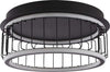Plafoniera-Contemporanea-Circolo-Alluminio-Bianco-Silicone-Nero-Led-40W-3000K
