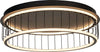 Plafoniera-Contemporanea-Circolo-Alluminio-Bianco-Silicone-Nero-Led-46W-3000K