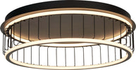 Plafoniera-Contemporanea-Circolo-Alluminio-Bianco-Silicone-Nero-Led-46W-3000K