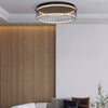 Plafoniera-Contemporanea-Circolo-Alluminio-Bianco-Silicone-Nero-Led-46W-3000K