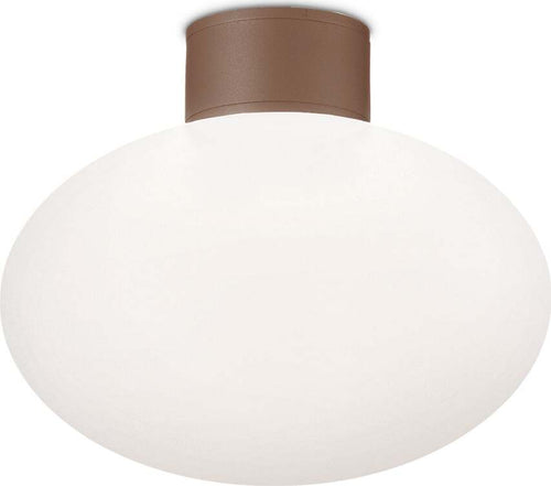 Plafoniera-Contemporanea-Clio-Alluminio-Coffee-1-Luce-E27-42W-Ip44
