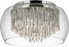 Plafoniera-Contemporanea-Curva-Acciaio-Cromo-Vetro-4-Luci-G9