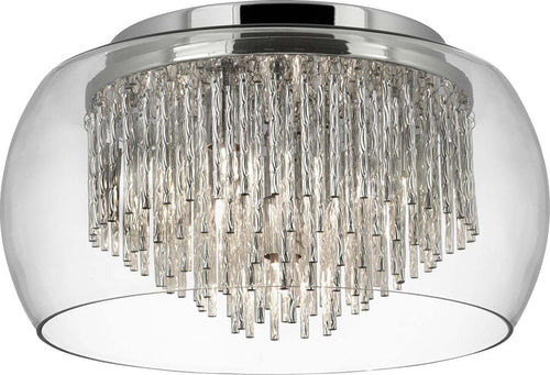 Plafoniera-Contemporanea-Curva-Acciaio-Cromo-Vetro-4-Luci-G9