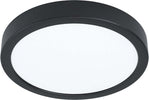 Plafoniera-Contemporanea-Da-Esterno-Argolis-2-Led-Acciaio-Nero