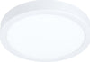 Plafoniera-Contemporanea-Da-Esterno-Argolis-Tonda-2-Led-Acciaio-Bianco