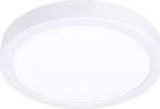 Plafoniera-Contemporanea-Da-Esterno-Argolis-Tonda-2-Led-Acciaio-Bianco