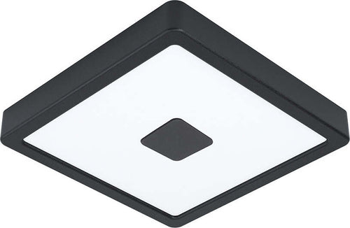 Plafoniera-Contemporanea-Da-Esterno-Iphias-2-Led-Acciaio-Nero