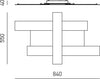 Plafoniera-Contemporanea-Doha-Alluminio-Bianco-1-Luce-Led-40W