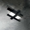 Plafoniera-Contemporanea-Doha-Alluminio-Nero-1-Luce-Led-30W