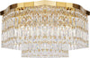 Plafoniera-Contemporanea-Dune-Metallo-Oro-6-Luci