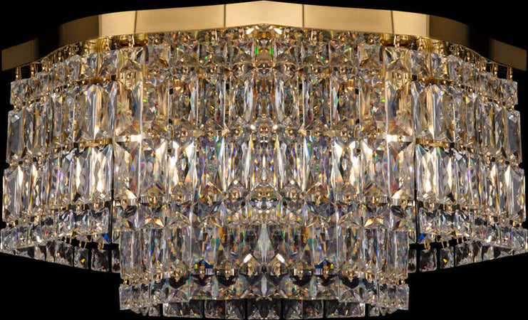 Plafoniera-Contemporanea-Dune-Metallo-Oro-6-Luci