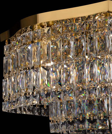 Plafoniera-Contemporanea-Dune-Metallo-Oro-6-Luci