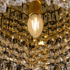 Plafoniera-Contemporanea-Dune-Metallo-Oro-6-Luci