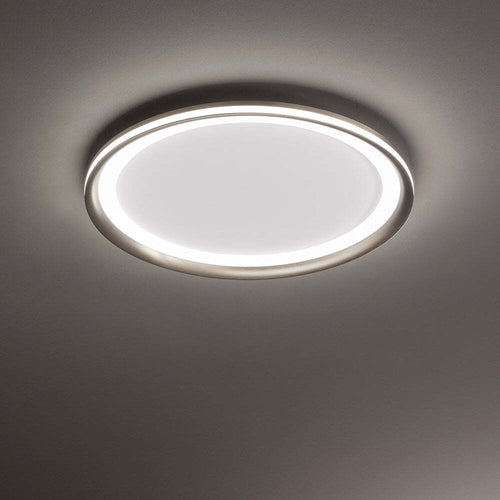 Plafoniera-Contemporanea-Edge-Alluminio-Grigio-Led-Integrato-38W