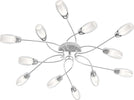 Plafoniera-Contemporanea-Feeling-Net-Metallo-Cromo-Vetro-Trasparente-12-Luci-G9
