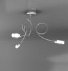 Plafoniera-Contemporanea-Feeling-Net-Metallo-Cromo-Vetro-Trasparente-3-Luci-G9