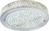 Plafoniera-Contemporanea-Florida-Acciaio-Cromo-Vetro-Grigio-Led-22,8W-4000K