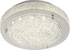 Plafoniera-Contemporanea-Florida-Alluminio-Cromo-Vetro-Led-12W-4000K
