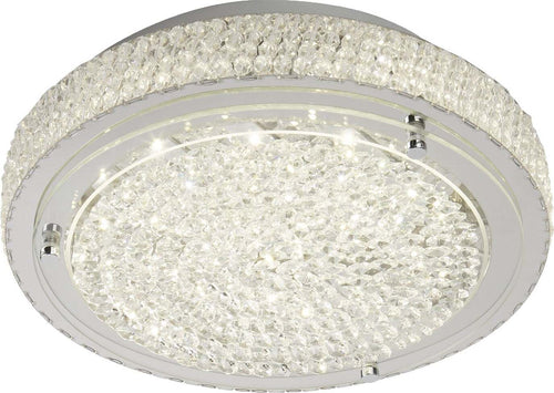 Plafoniera-Contemporanea-Florida-Alluminio-Cromo-Vetro-Led-12W-4000K