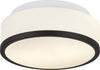 Plafoniera-Contemporanea-Formaggio-Acciaio-Nero-Vetro-1-Luce-E27