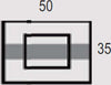 Plafoniera-Contemporanea-Frame-Metallo-Bianco-Led-42W