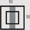 Plafoniera-Contemporanea-Frame-Metallo-Bianco-Led-48W