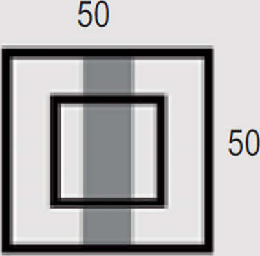 Plafoniera-Contemporanea-Frame-Metallo-Bianco-Led-48W