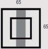 Plafoniera-Contemporanea-Frame-Metallo-Bianco-Led-58W