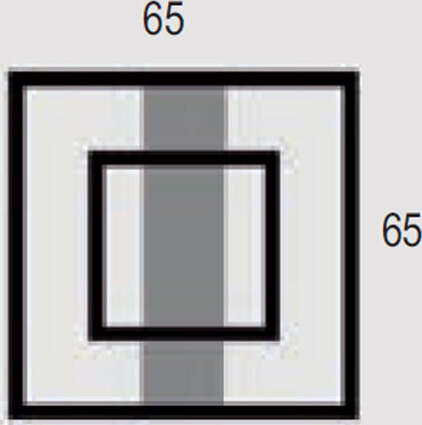 Plafoniera-Contemporanea-Frame-Metallo-Bianco-Led-58W