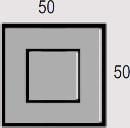 Plafoniera-Contemporanea-Frameplus-Metallo-Bianco-Led-48W