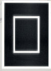 Plafoniera-Contemporanea-Frameplus-Metallo-Nero-Led-42W