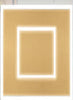 Plafoniera-Contemporanea-Frameplus-Metallo-Oro-Opaco-Led-42W