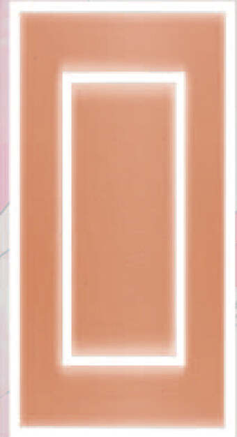 Plafoniera-Contemporanea-Frameplus-Metallo-Oro-Rosato-Led-42W