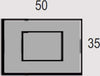 Plafoniera-Contemporanea-Frameplus-Metallo-Rame-Opaco-Led-42W