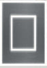Plafoniera-Contemporanea-Frameplus-Metallo-Tortora-Led-42W