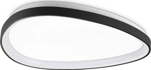 Plafoniera-Contemporanea-Gemini-Metallo-Nero-Led-Integrato-27W-3000K-Ip20