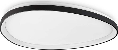 Plafoniera-Contemporanea-Gemini-Metallo-Nero-Led-Integrato-42W-3000K-Ip20