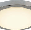 Plafoniera-Contemporanea-Ginevra-Acciaio-Argento-Vetro-Bianco-Led-13W-3000K