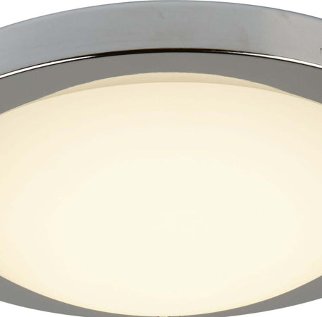 Plafoniera-Contemporanea-Ginevra-Acciaio-Argento-Vetro-Bianco-Led-13W-3000K