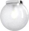 Plafoniera-Contemporanea-Glitter-Metallo-Cromo-Vetro-Soffiato-Trasp-1-Luce-E14