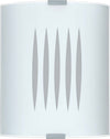 Plafoniera-Contemporanea-Grafik-1-Luce-Diffusore-In-Vetro-Bianco-E-Cromo