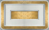 Plafoniera-Contemporanea-Halò-Metallo-Foglia-Oro-Led-45W