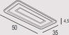 Plafoniera-Contemporanea-Halò-Metallo-Grigio-Perla-Led-36W