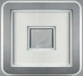 Plafoniera-Contemporanea-Halò-Metallo-Grigio-Perla-Led-46W