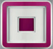 Plafoniera-Contemporanea-Halò-Metallo-Magenta-Led-35W