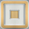 Plafoniera-Contemporanea-Halò-Metallo-Oro-Opaco-Led-35W