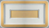 Plafoniera-Contemporanea-Halò-Metallo-Oro-Opaco-Led-45W
