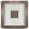 Plafoniera-Contemporanea-Halò-Metallo-Oro-Rosato-Led-46W